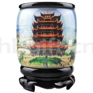 武漢旅游紀念品 黃鶴樓筆筒 適合送外地朋友