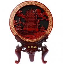 武漢禮品 黃鶴樓紀念品 黃鶴樓炭雕擺件