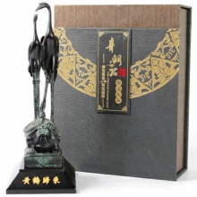 黃鶴樓紀念品 送老外 送領(lǐng)導 青銅器黃鶴歸來(lái)獨占鰲頭