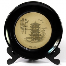 荊楚文化禮物 送朋友 送客戶(hù) 皮雕漆器工...