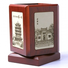 武漢禮物紀念品 適合送外地朋友的實(shí)木武漢...