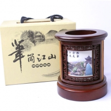 武漢大學(xué)紀念品 適合送老師的禮物 武漢大學(xué)轉運筆筒