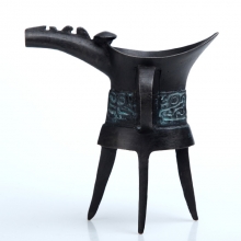 盤(pán)龍城遺址工藝品 高檔紀念品 商獸面紋獨...