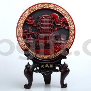 武漢禮品 黃鶴樓紀念品 黃鶴樓炭雕擺件