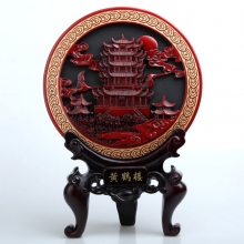 武漢禮品 黃鶴樓紀念品 黃鶴樓炭雕擺件