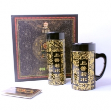 湖北特色高檔禮品 送領(lǐng)導 黃鶴樓紫砂杯