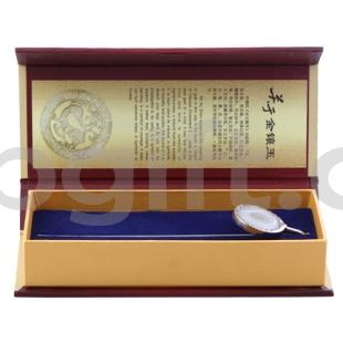 黃鶴樓紀念品 黃鶴樓發(fā)簪式金鑲玉書(shū)簽