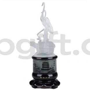 湖北武漢特色禮品 龜鶴工藝品 水晶黃鶴歸來(lái)