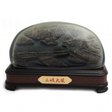 湖北三峽紀念品 三峽浮雕石擺件