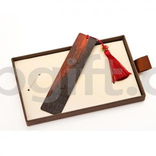 黃鶴樓紀念品 紅木書(shū)簽 小工藝品