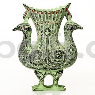 湖北特色禮品 送領(lǐng)導 高端人士 青銅雙鳳尊