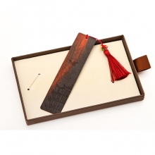 黃鶴樓紀念品 紅木書(shū)簽 小工藝品