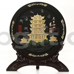 武漢黃鶴樓活性炭雕禮品 黃鶴樓景區紀念禮品