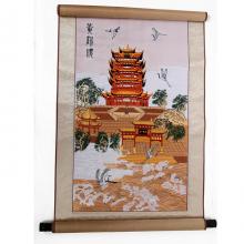 武漢漢繡禮品 黃鶴樓漢繡紀念品 比較有代表性的武漢禮物