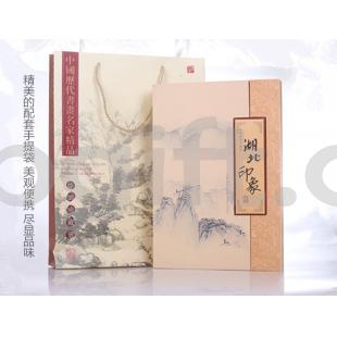 湖北禮物 湖北映像絲綢郵冊 湖北旅游紀念品 具有珍藏價(jià)值