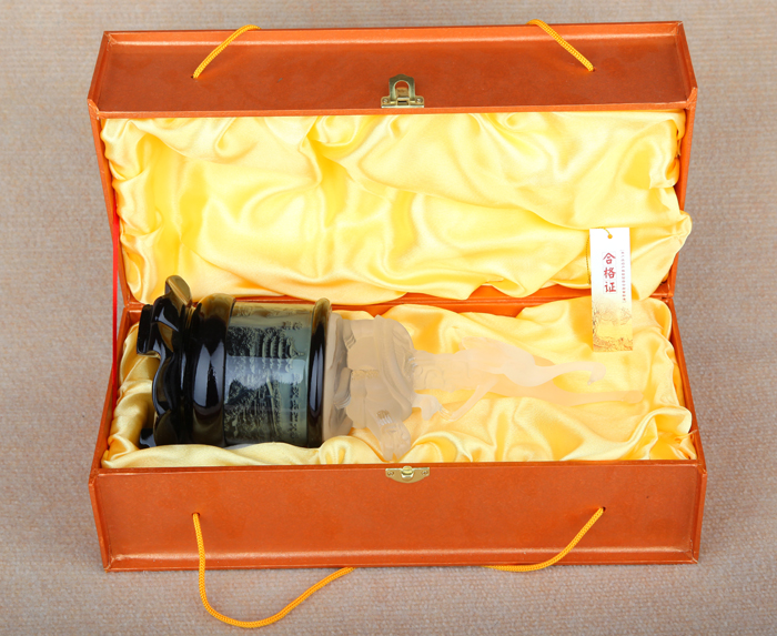 湖北武漢特色禮品 龜鶴工藝品 水晶黃鶴歸來(lái)