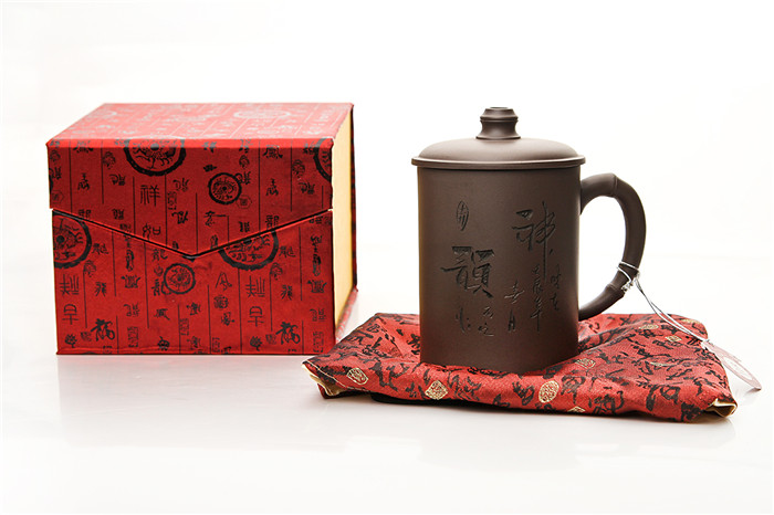 黃鶴樓紀念品 高級紫砂杯