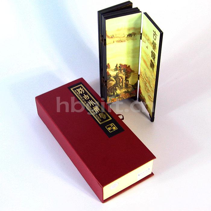 武漢紀念品 送老外 黃鶴樓漆器屏風(fēng)6