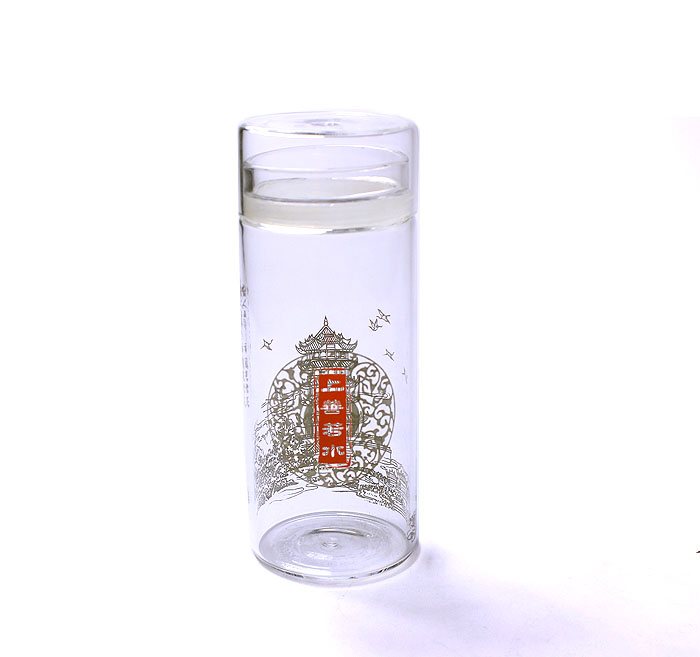 武漢黃鶴樓紀念品 高檔水晶杯套裝