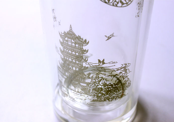 武漢禮物 黃鶴樓紀念品 高檔水晶杯