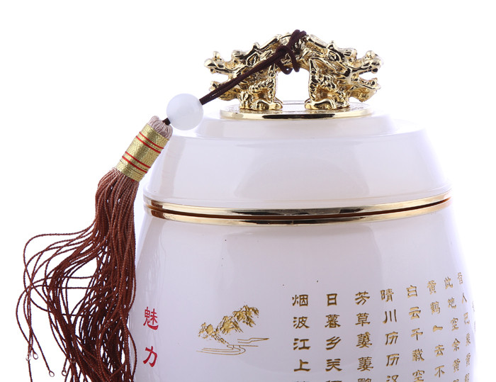 湖北特色紀念品 送高端人士 黃鶴樓茶葉罐 