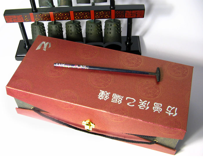 湖北編鐘禮品 九頭A款青銅編鐘手工藝品