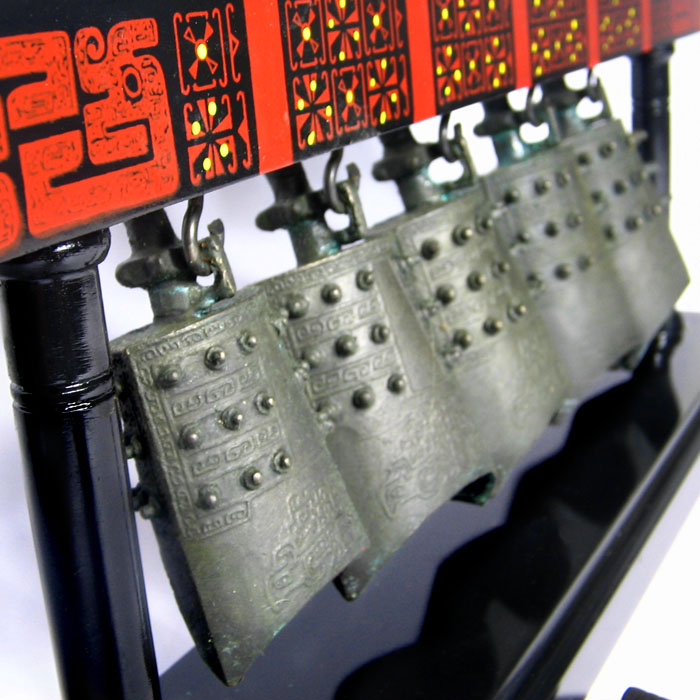 湖北編鐘禮品 九頭A款青銅編鐘手工藝品
