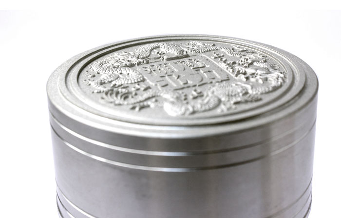 武漢旅游紀念品 送外地客戶(hù)高檔禮品 純錫茶葉罐
