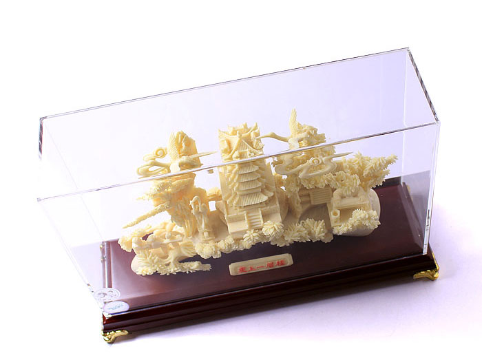 武漢高檔工藝品 高檔禮品 黃鶴樓骨雕工藝品