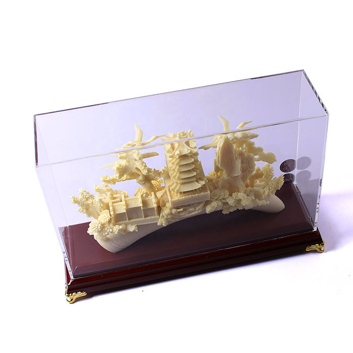 武漢高檔工藝品 高檔禮品 黃鶴樓骨雕工藝品
