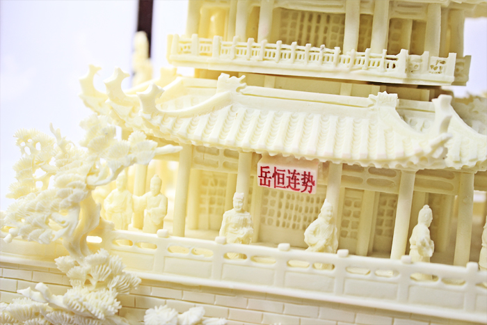 湖北禮物黃鶴樓骨雕工藝品