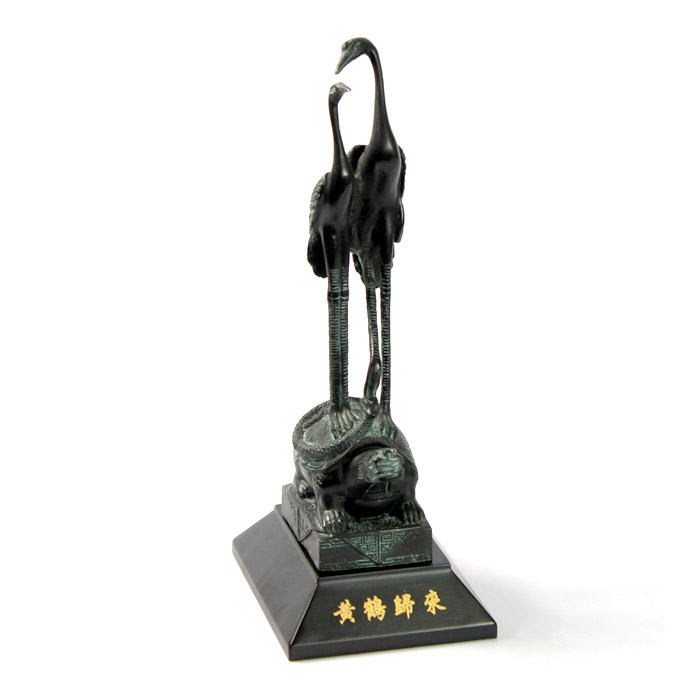 黃鶴樓紀念品 送老外 送領(lǐng)導 青銅器黃鶴歸來(lái)獨占鰲頭