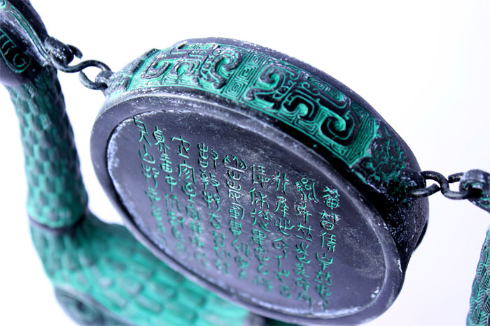 荊楚文化禮品 送貴賓的地方特色禮品 青銅虎座鳥(niǎo)架鼓
