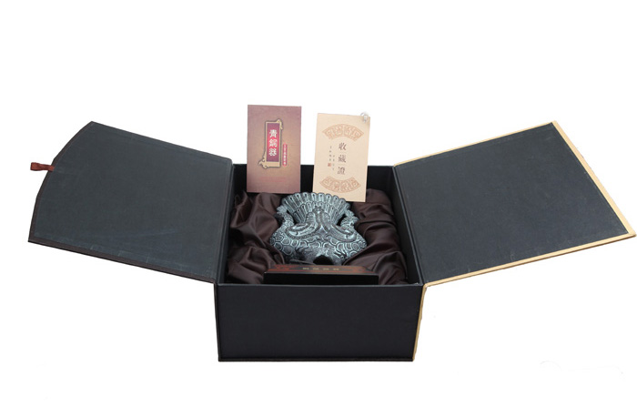 湖北特色工藝品 送領(lǐng)導 高端人士 青銅雙鳳尊