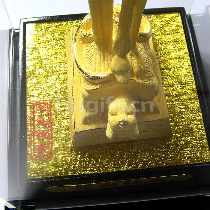湖北紀念禮品 送領(lǐng)導 絨沙金立體黃鶴樓