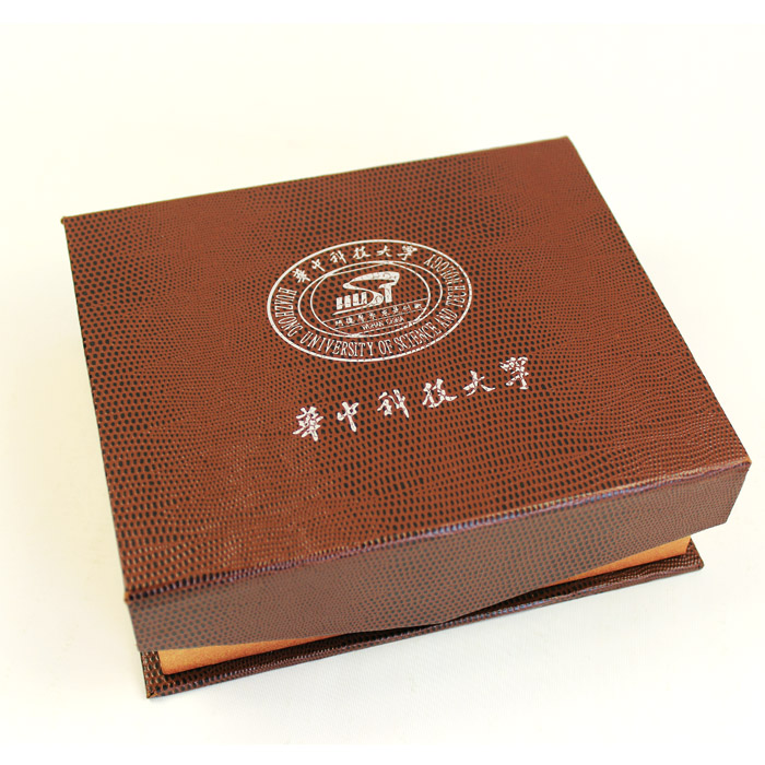 華中科技大學(xué)紀念品 送高檔禮品 60周年校慶典藏金箔印章
