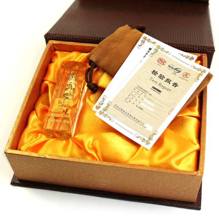 華中科技大學(xué)紀念品 送高檔禮品 60周年校慶典藏金箔印章