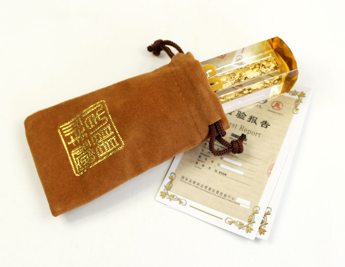 華中科技大學(xué)紀念品 送高檔禮品 60周年校慶典藏金箔印章