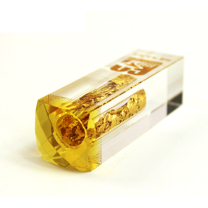 華中科技大學(xué)紀念品 送高檔禮品 60周年校慶典藏金箔印章