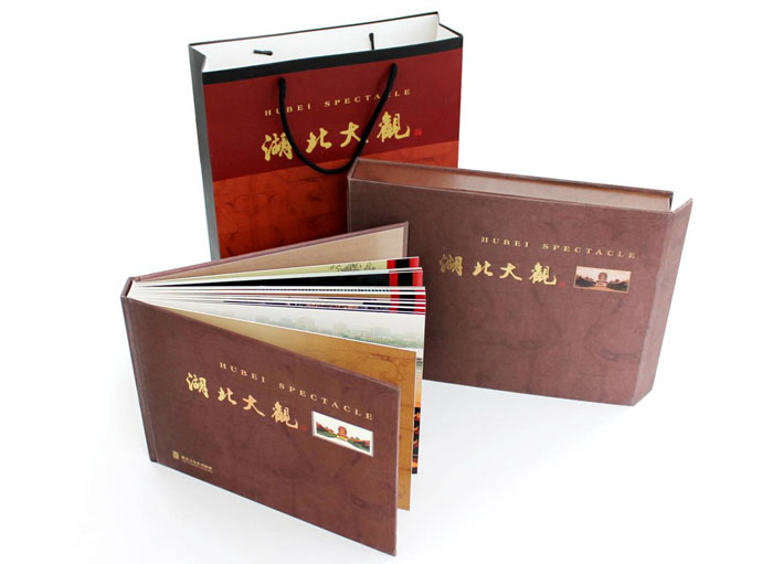 湖北郵冊 適合送領(lǐng)導的湖北禮物 湖北大觀(guān)郵票冊
